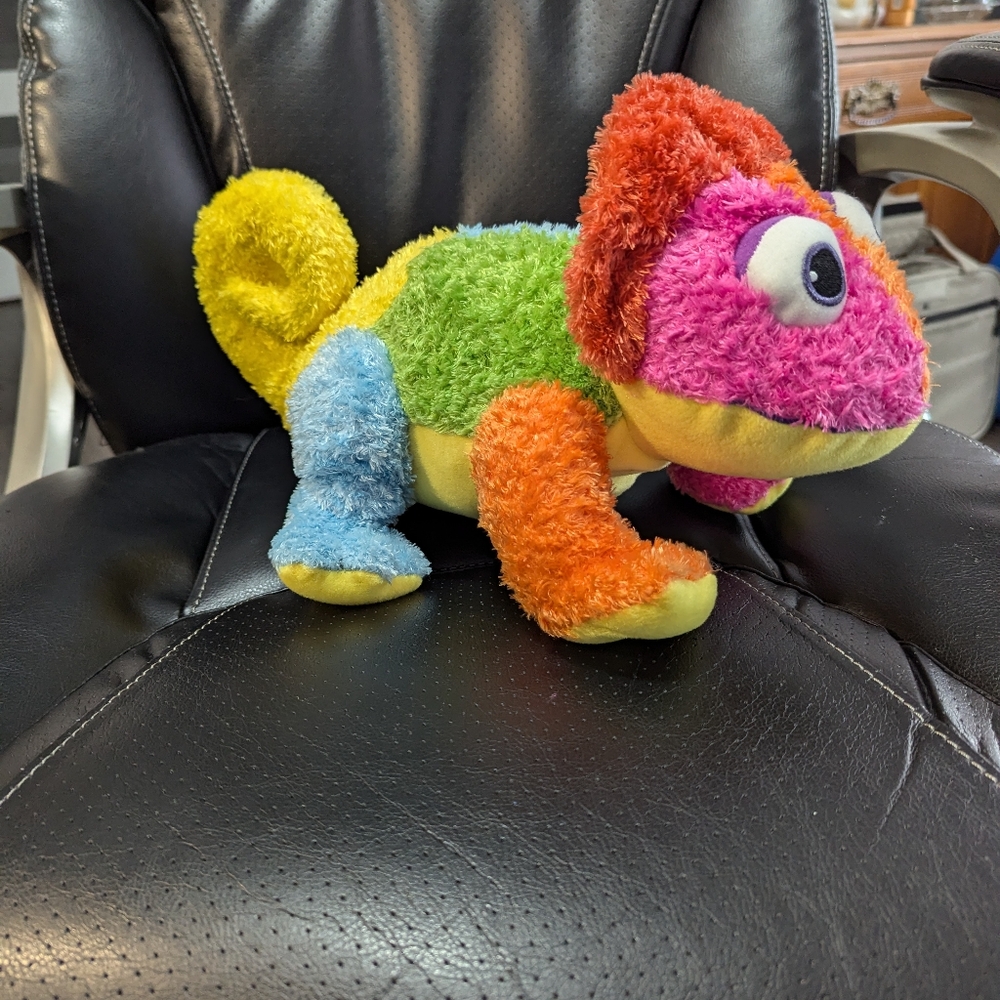 Kohl's  cares. Leo Lionni Colourful  Plush Reptile Toy. 14 Inches.